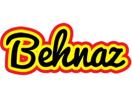 Behnaz flaming logo