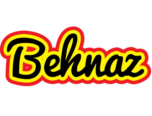 Behnaz flaming logo