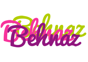 Behnaz flowers logo