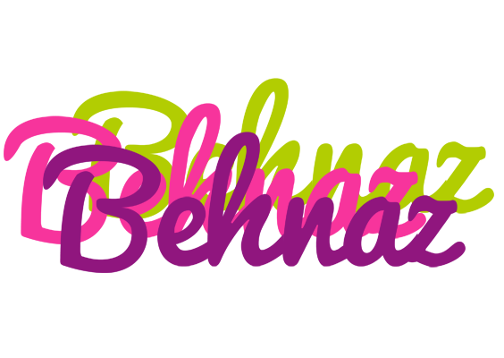 Behnaz flowers logo