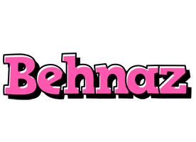 Behnaz girlish logo