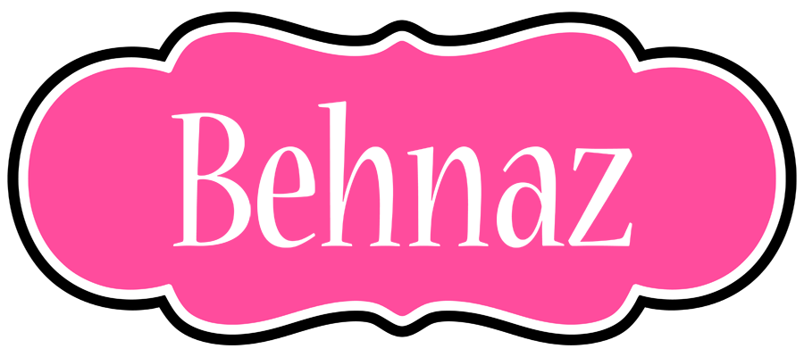 Behnaz invitation logo