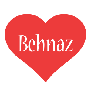 Behnaz love logo