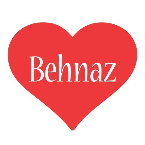 Behnaz love logo