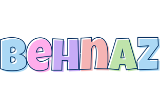 Behnaz pastel logo