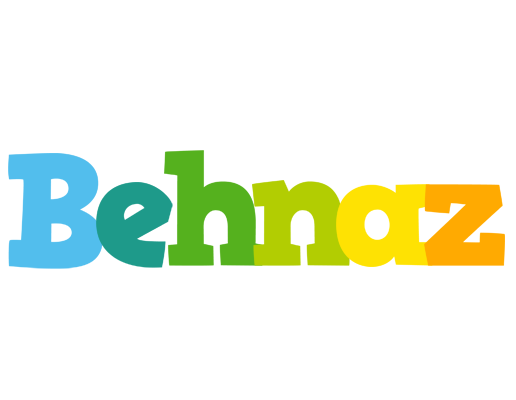Behnaz rainbows logo