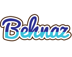 Behnaz raining logo