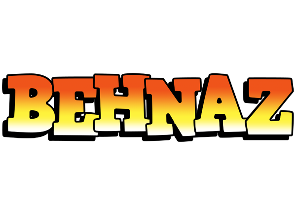 Behnaz sunset logo