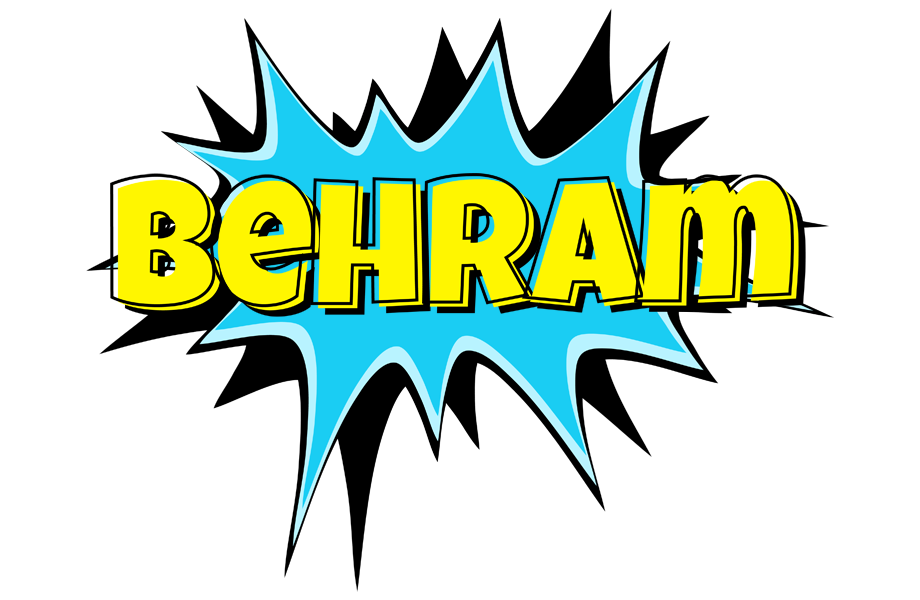 Behram amazing logo