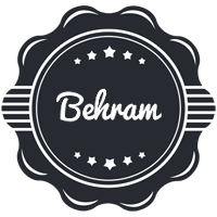 Behram badge logo