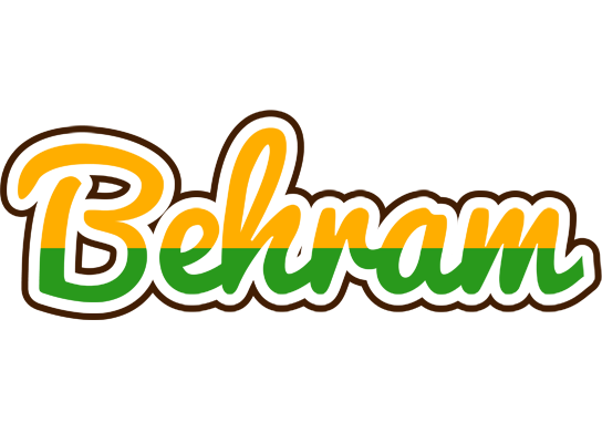 Behram banana logo
