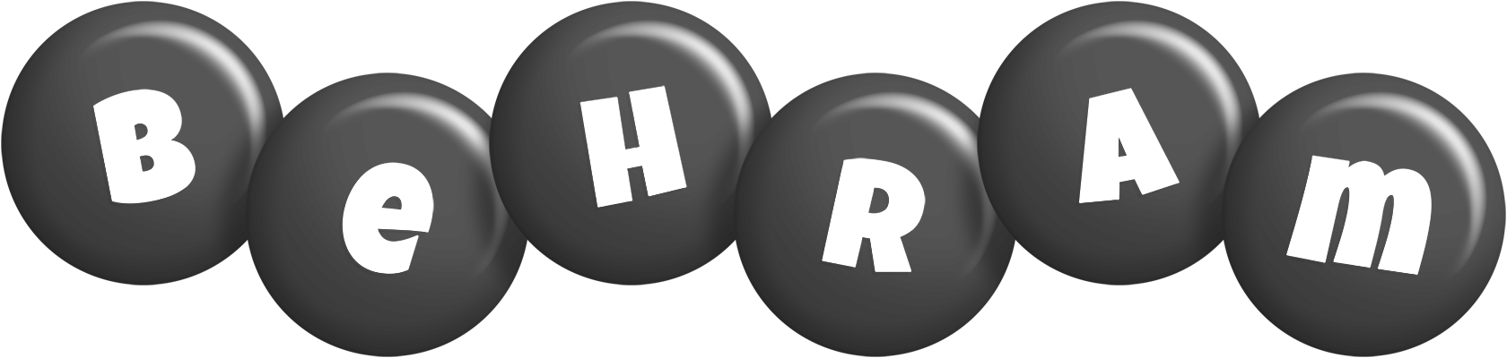 Behram candy-black logo