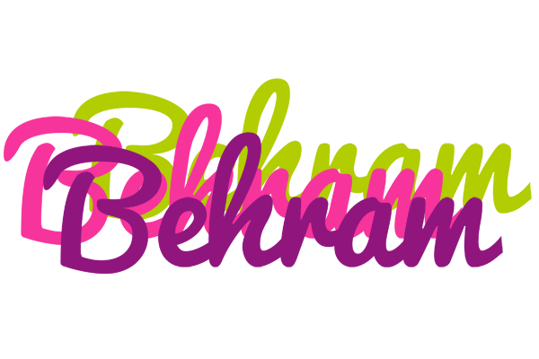 Behram flowers logo
