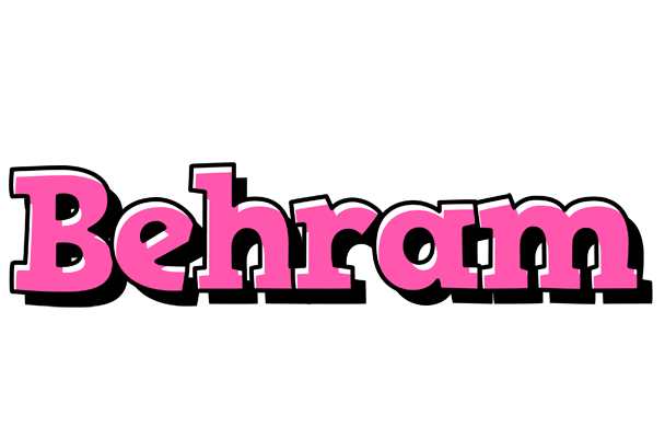 Behram girlish logo