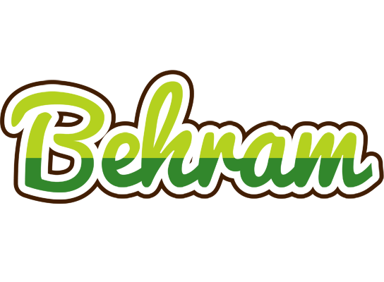 Behram golfing logo
