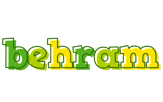 Behram juice logo
