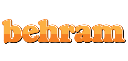 Behram orange logo