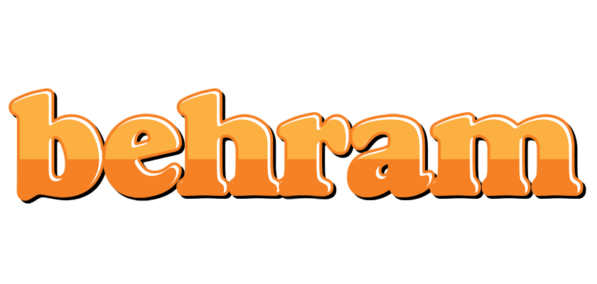Behram orange logo