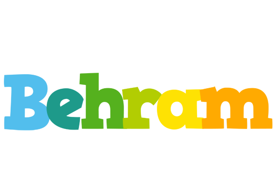 Behram rainbows logo