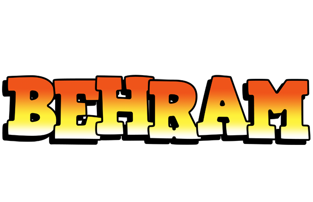 Behram sunset logo