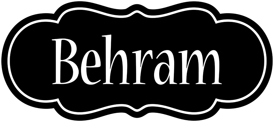 Behram welcome logo