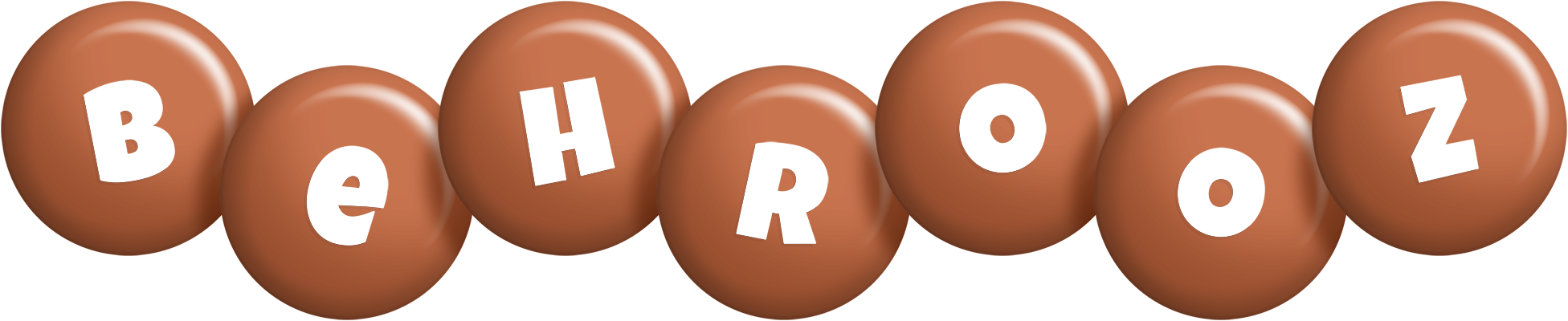 Behrooz candy-brown logo