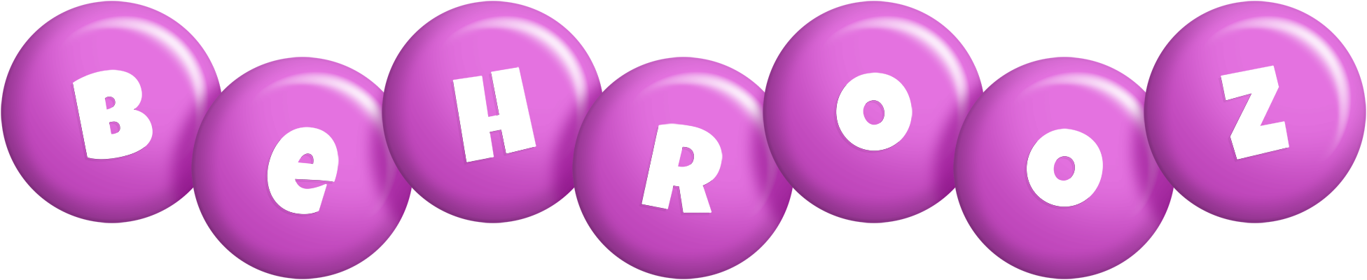 Behrooz candy-purple logo