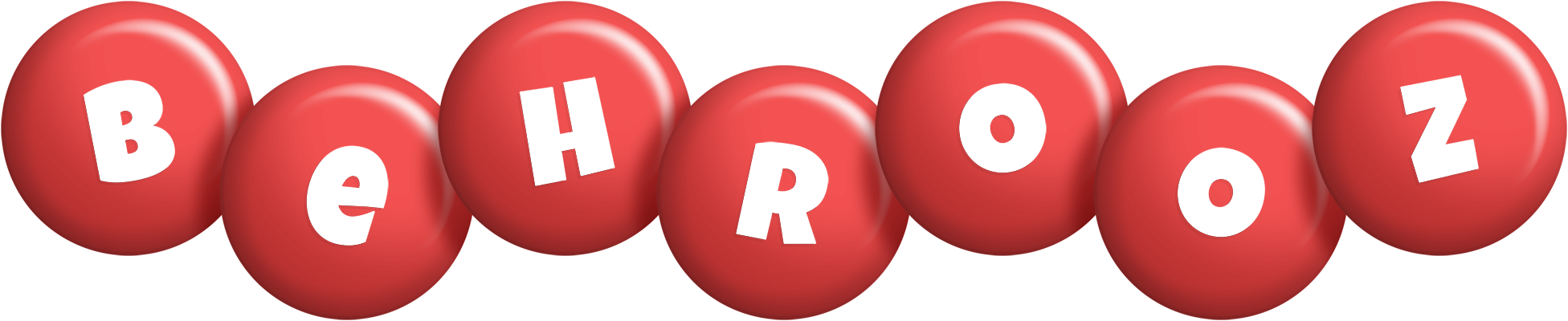 Behrooz candy-red logo