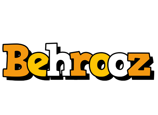 Behrooz cartoon logo