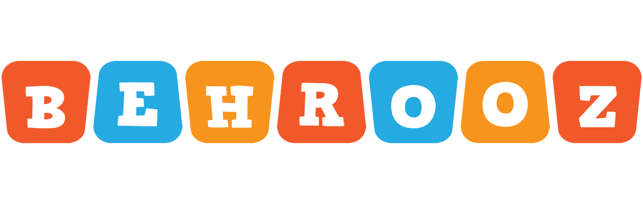 Behrooz comics logo