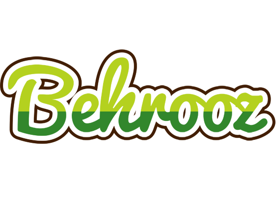 Behrooz golfing logo