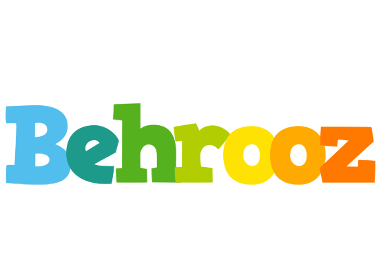 Behrooz rainbows logo