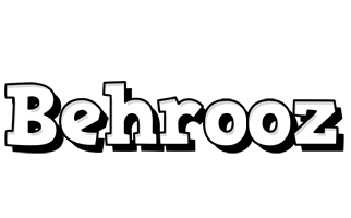 Behrooz snowing logo