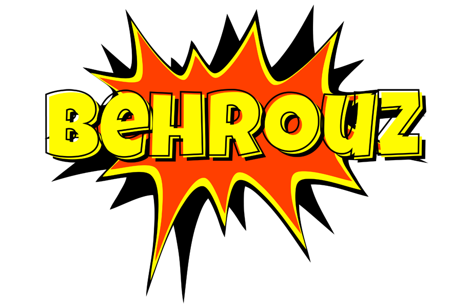 Behrouz bazinga logo