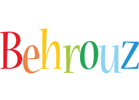 Behrouz birthday logo