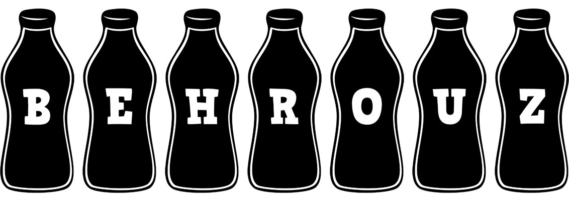 Behrouz bottle logo