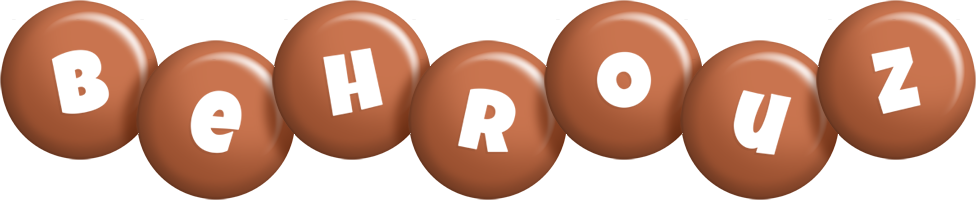 Behrouz candy-brown logo