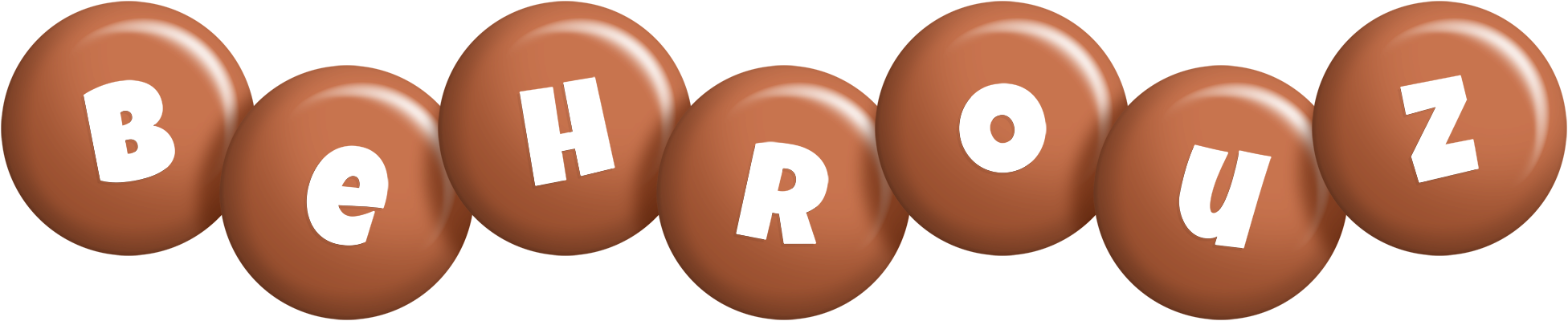 Behrouz candy-brown logo