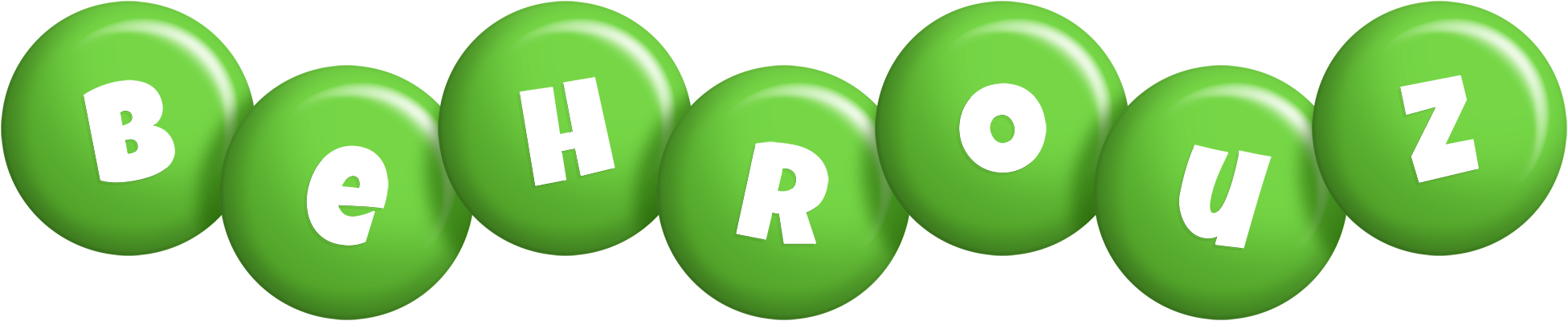Behrouz candy-green logo