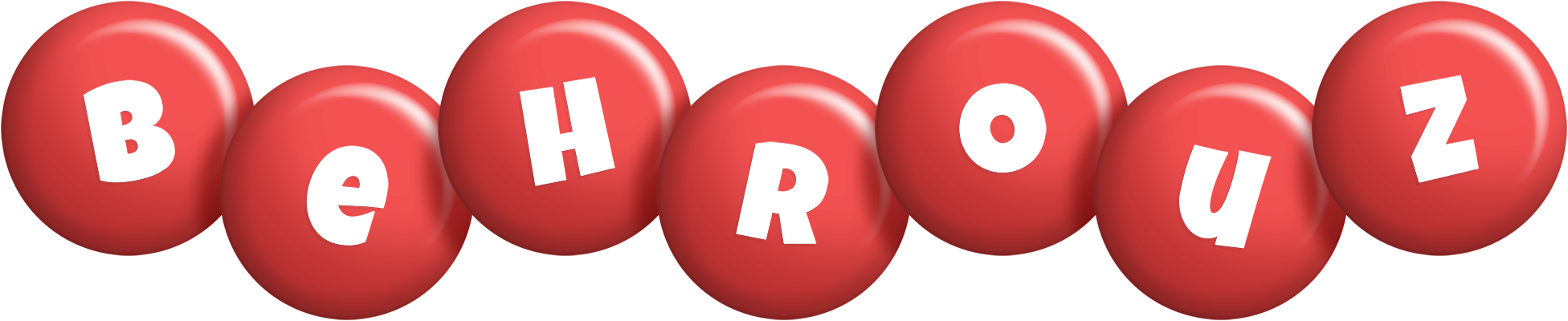 Behrouz candy-red logo