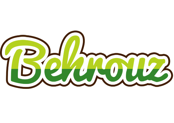 Behrouz golfing logo