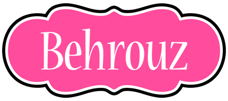 Behrouz invitation logo