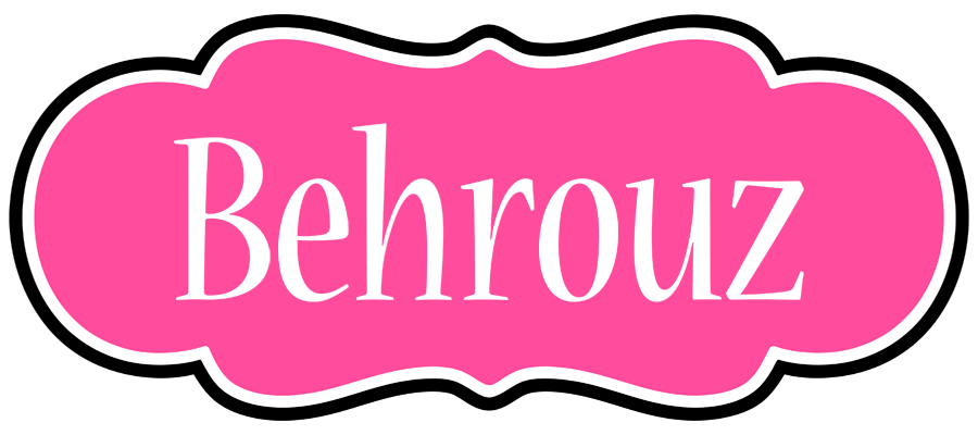 Behrouz invitation logo