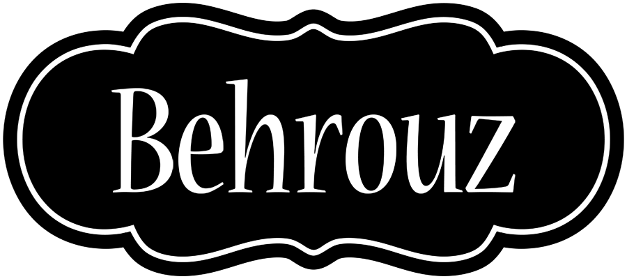 Behrouz welcome logo