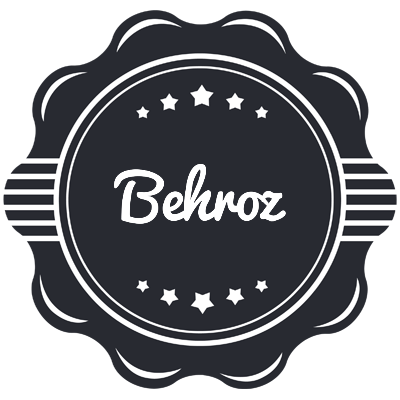 Behroz badge logo