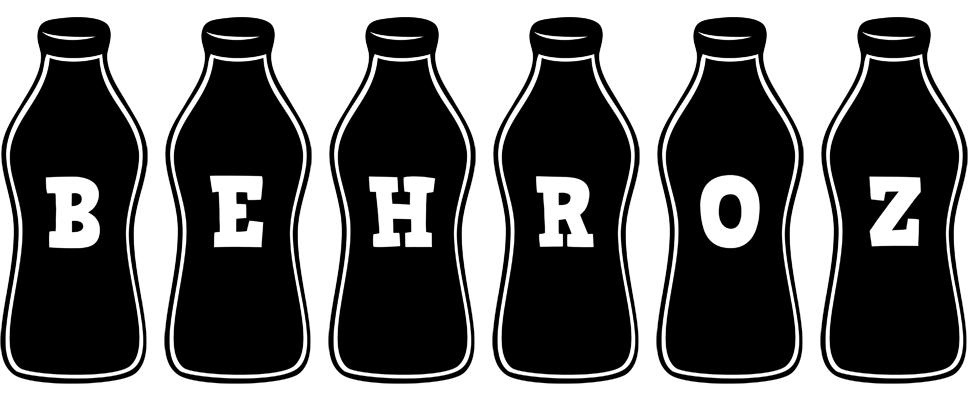 Behroz bottle logo