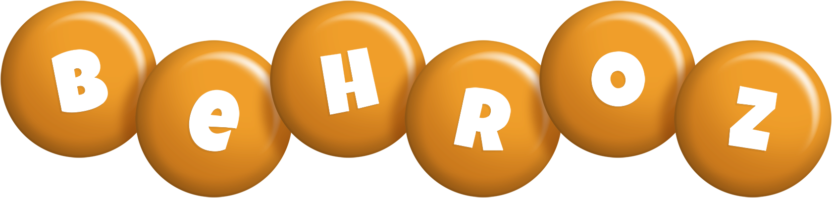 Behroz candy-orange logo