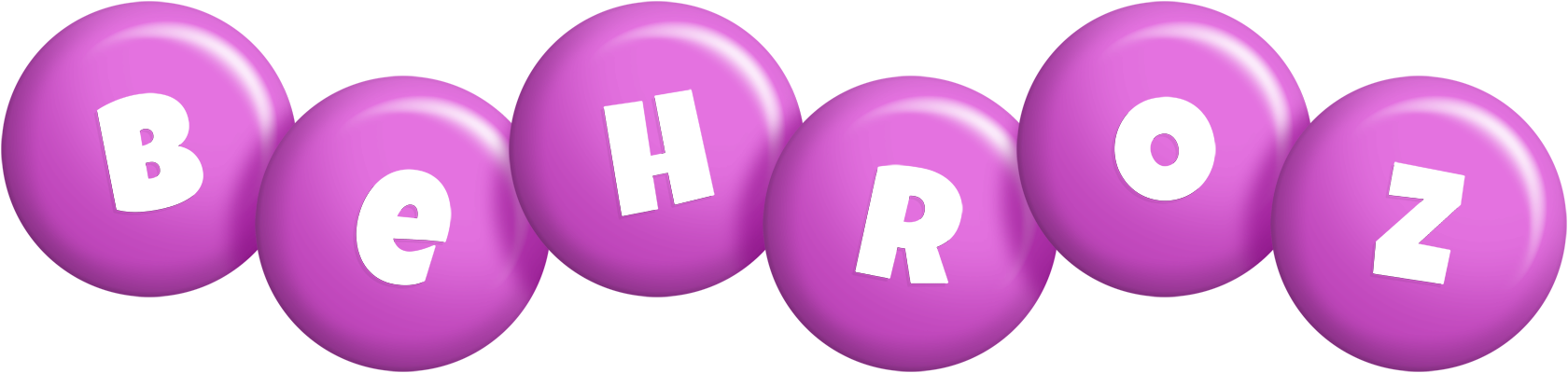 Behroz candy-purple logo