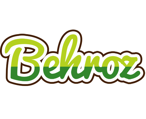 Behroz golfing logo