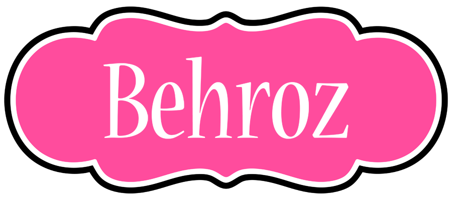 Behroz invitation logo